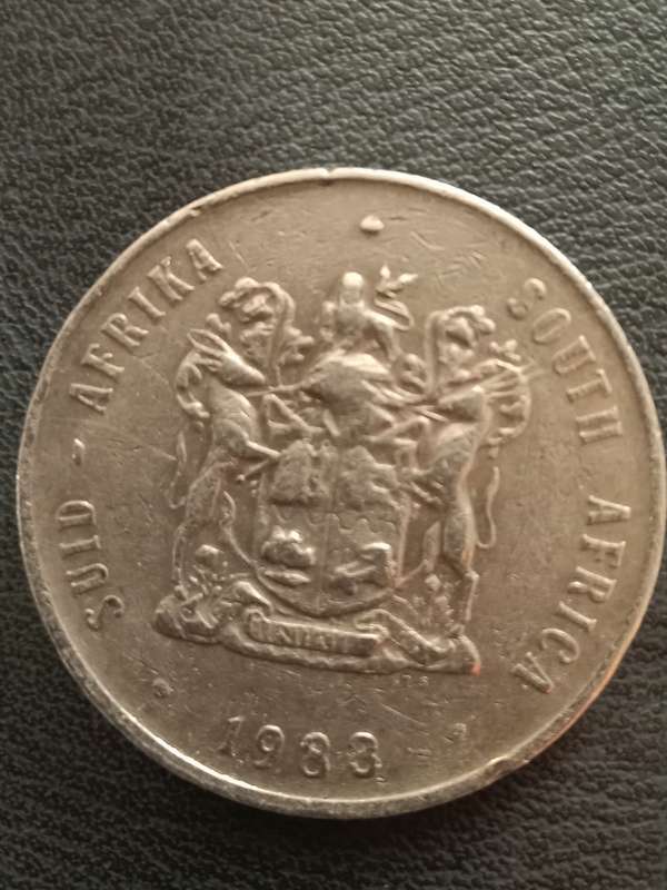 South Africa 1 Rand Coin Set (1978, 1981, 1983, 1984, 1988, 1990)  Historical Collection