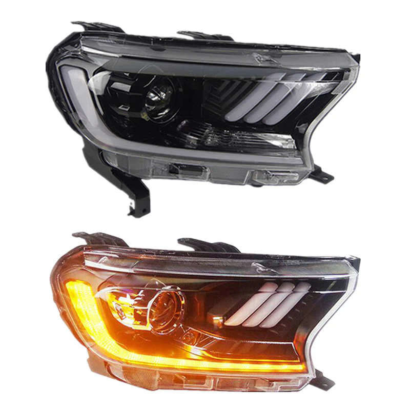 Ford Ranger T7 / T8 Mustang-Style LED Projector Headlight | RS(2016-2022) | High-Performance