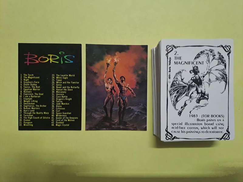 Complete 1991 Boris Vallejo Series 1 Base Set (90 cards) ** Mint**
