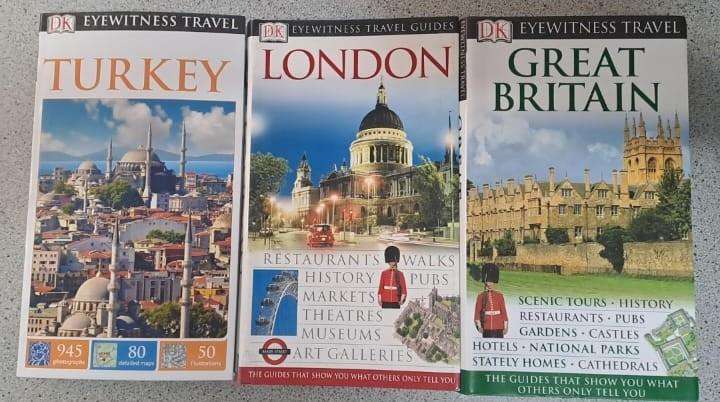 Set of 6 Travel Books