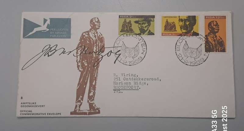 14 SA First Day Covers
