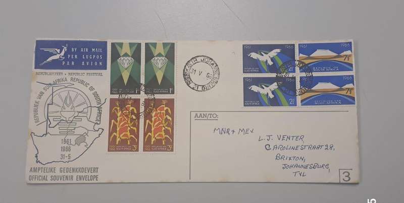 14 SA First Day Covers