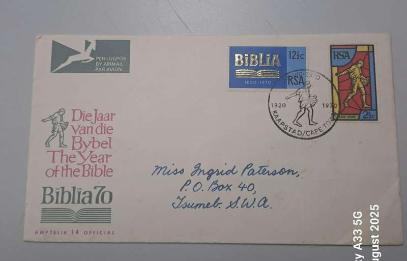 14 SA First Day Covers