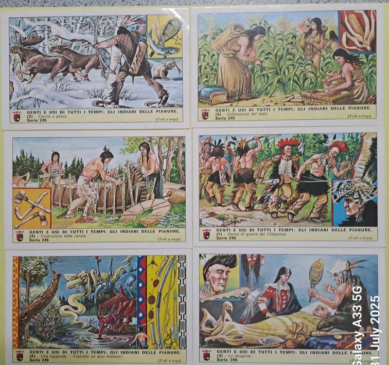 Lavazzo Collector Cards- 9 sets
