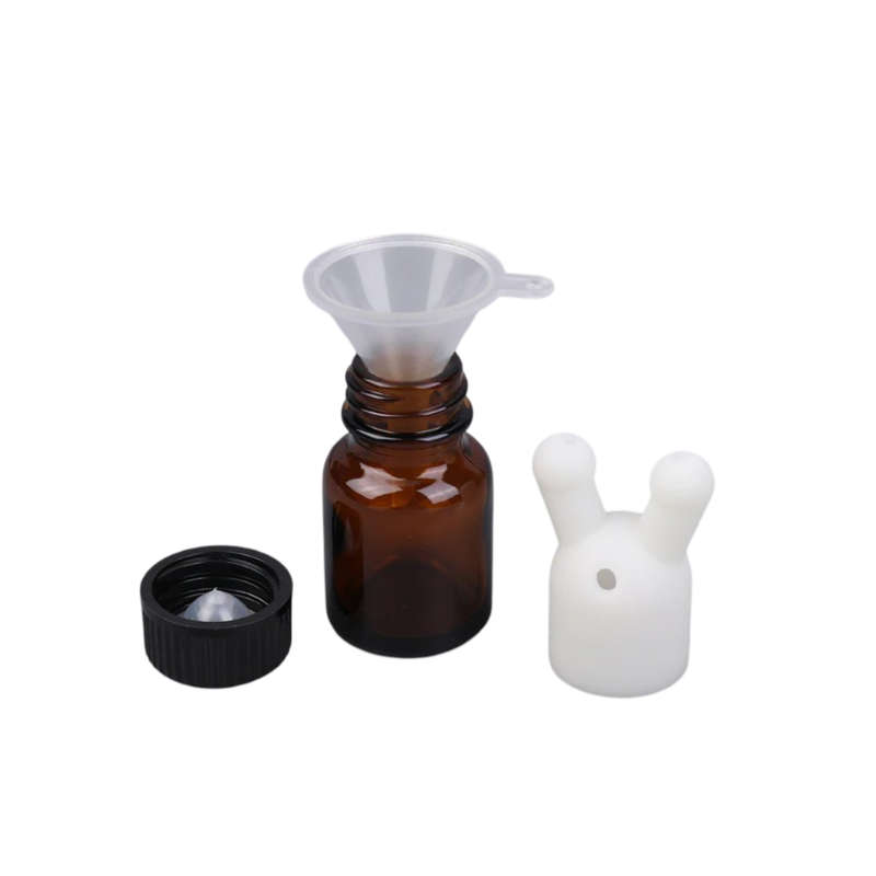 Poppers Sniffer Cap Set with Portable Funnel / Essential Oil Inhaler