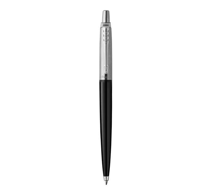 Parker Jotter Standard Black with Chrome Trim