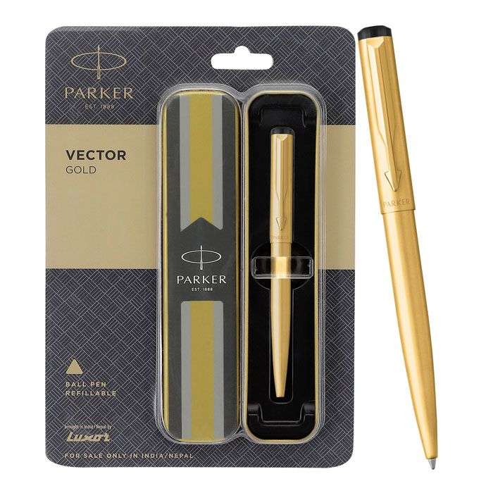 Parker Vector Full Gold (Stainless Steel)