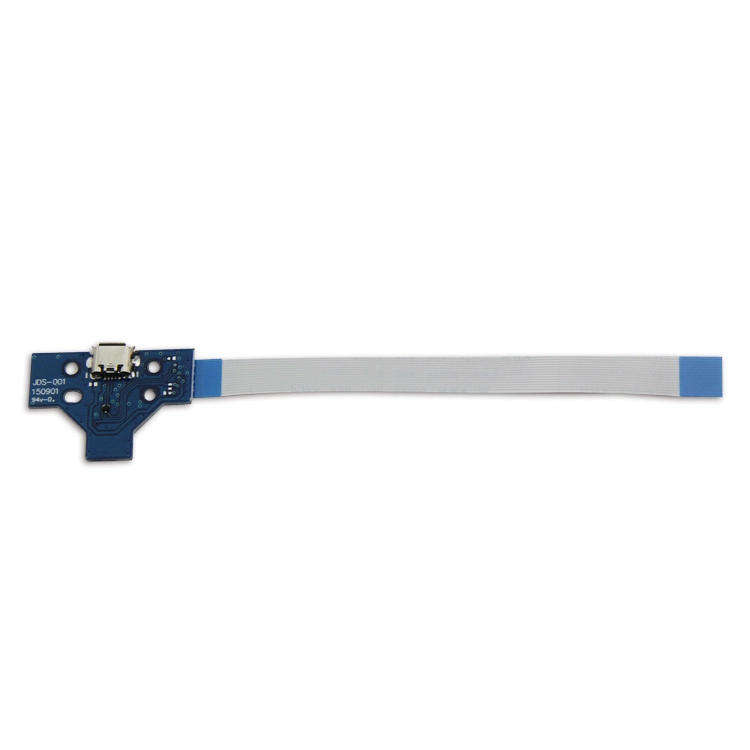 JDS-001  PS4 Controller USB Charger PCB Board With 14 Pin Flex Cable