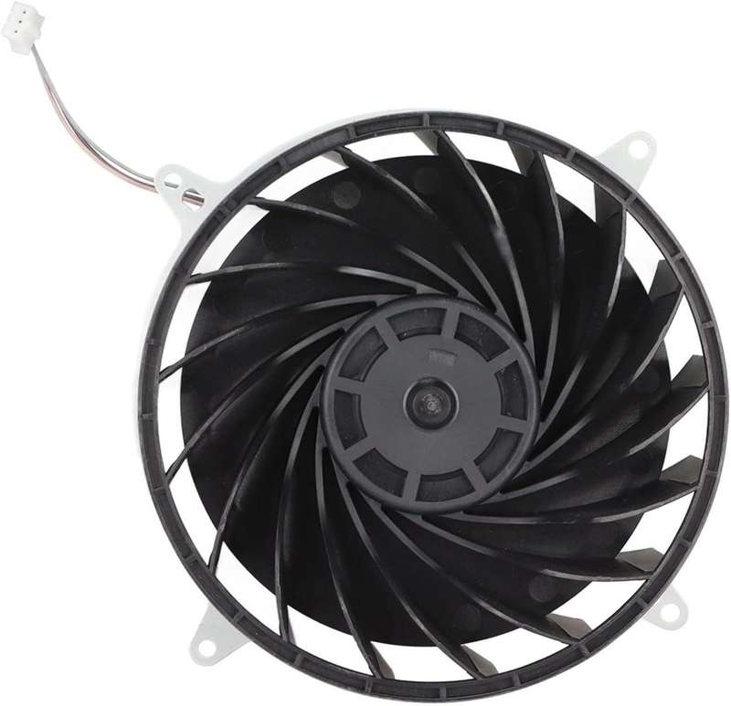 Replacement PlayStation 5 PS5 17-Blades Internal Cooling Fan 12V DC 1.90A