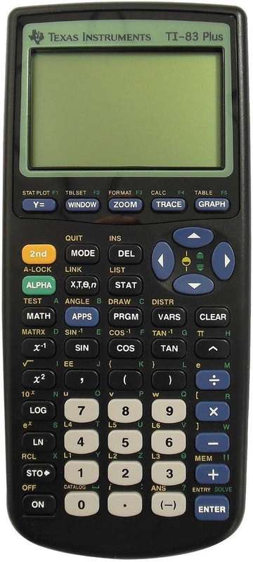 Texas Instruments TI 83 Plus Graphics Calculator