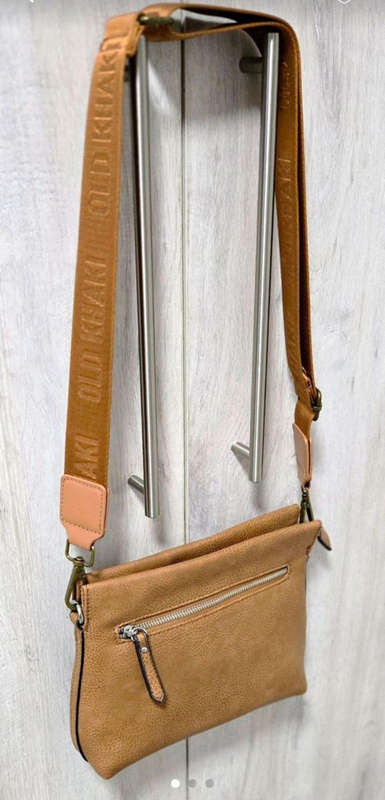 Crossbody BagStrap from Old Khaki Bag from Woolies