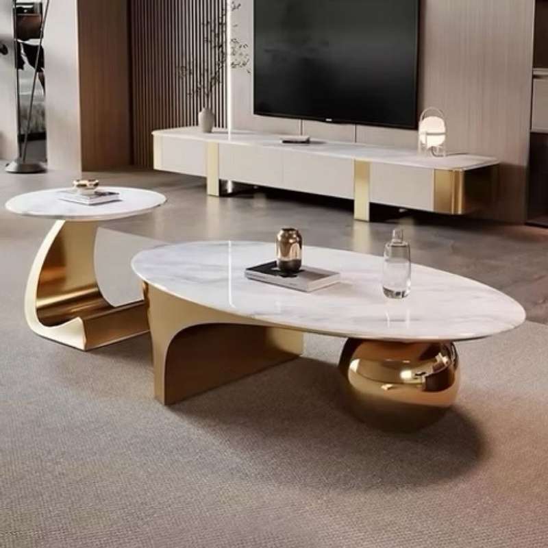 Ovala Coffee and Side Table Set