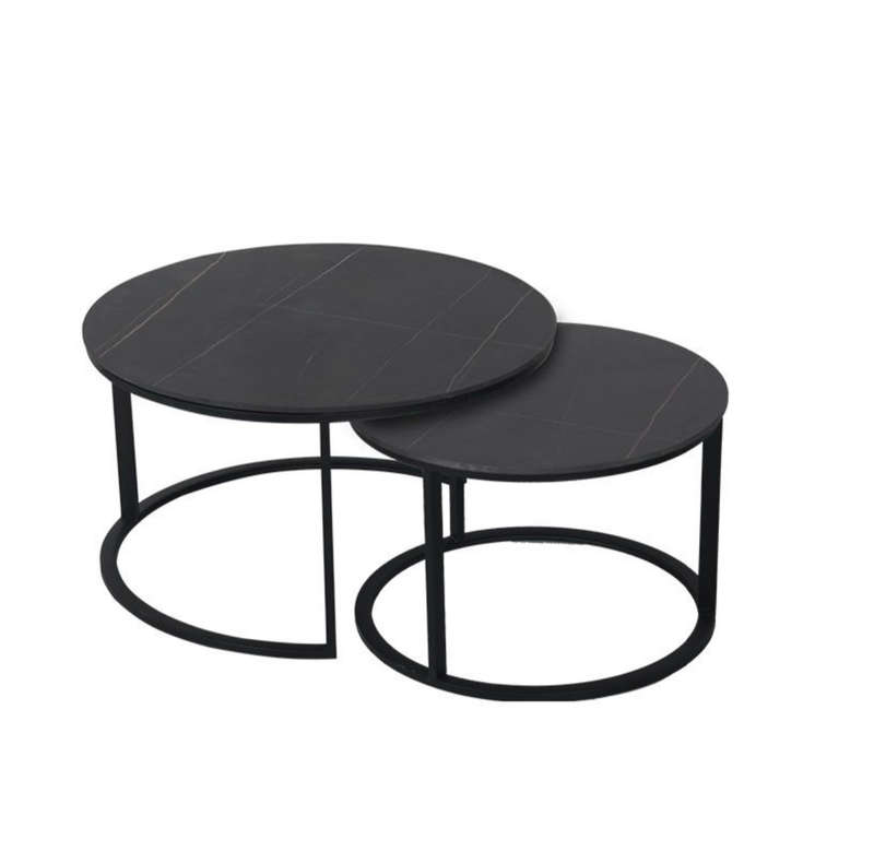 Prestige Home - Donna Nesting Table - Black