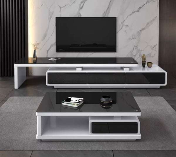 Vanezia Coffee Table and Tv Stand Set