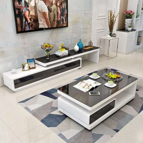Vanezia Coffee Table and Tv Stand Set