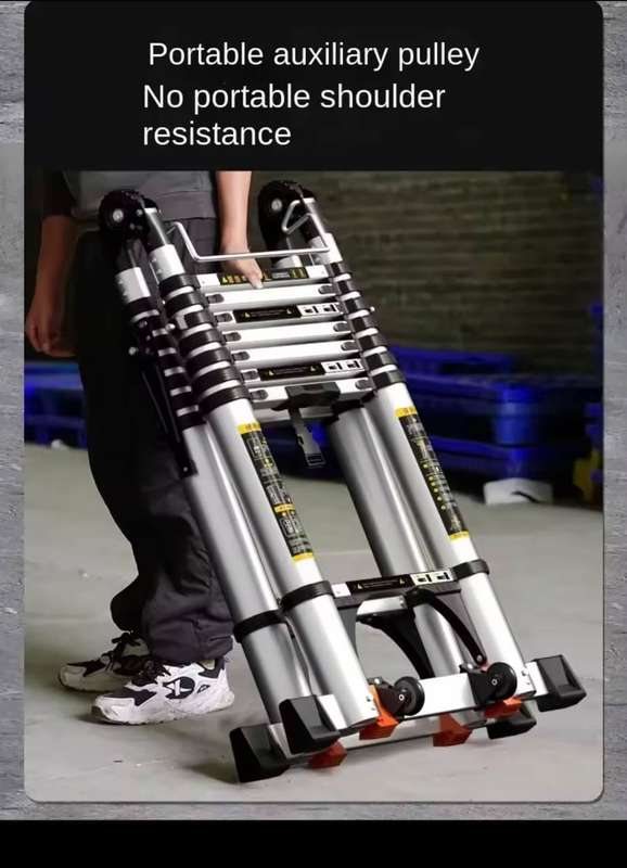 multi-functonalfoldable straight ladder (4.1m)