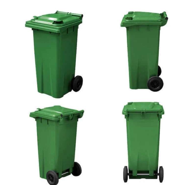 240L wheelie bin