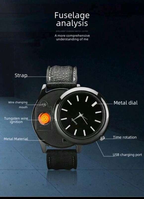 Lighter Quartz Watch Brand New