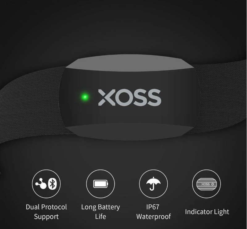 XOSS X2 Heart Rate Monitor Chest Strap