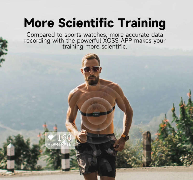 XOSS X2 Heart Rate Monitor Chest Strap