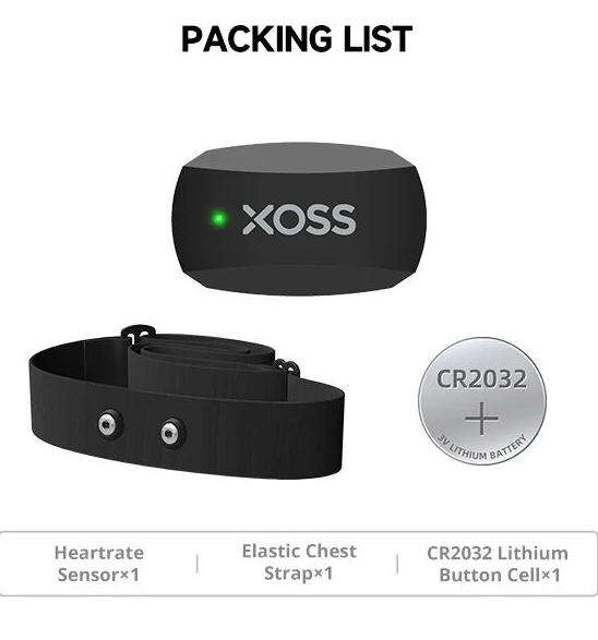 XOSS X2 Heart Rate Monitor Chest Strap