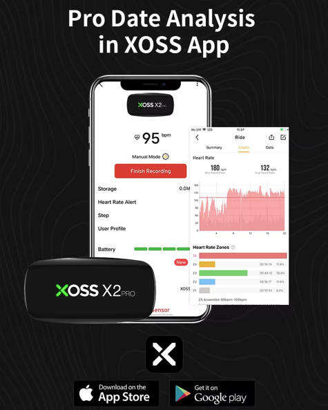 XOSS X2 PRO Heart rate monitor