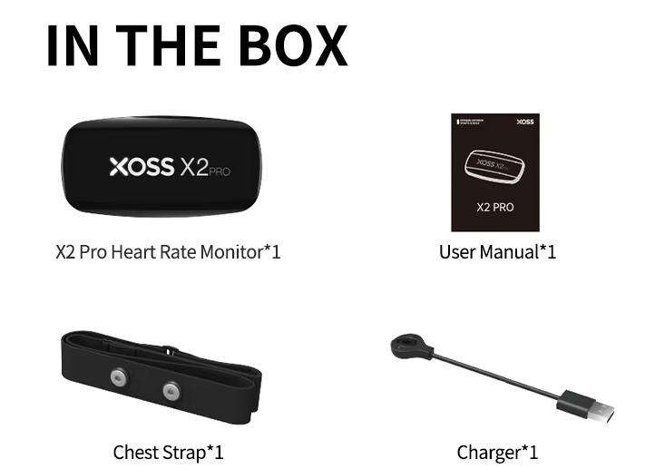 XOSS X2 PRO Heart rate monitor