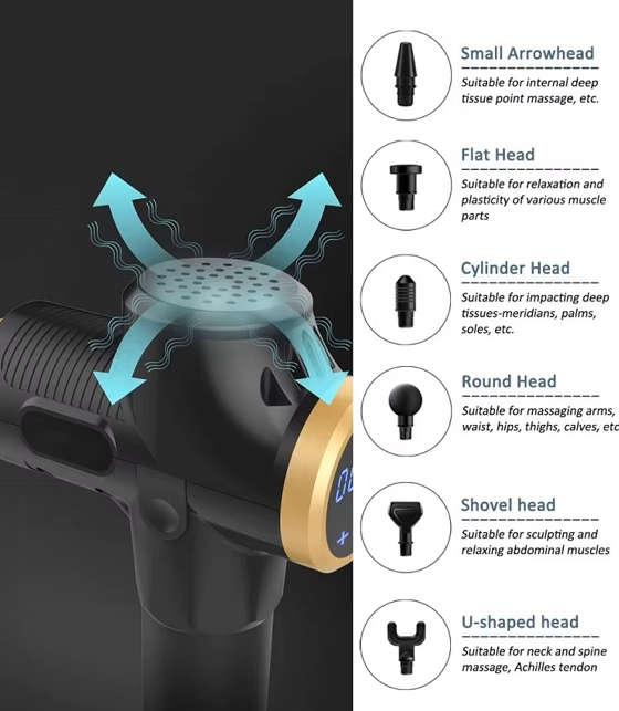 Deep Tissue Massage Gun 30 Speed levels