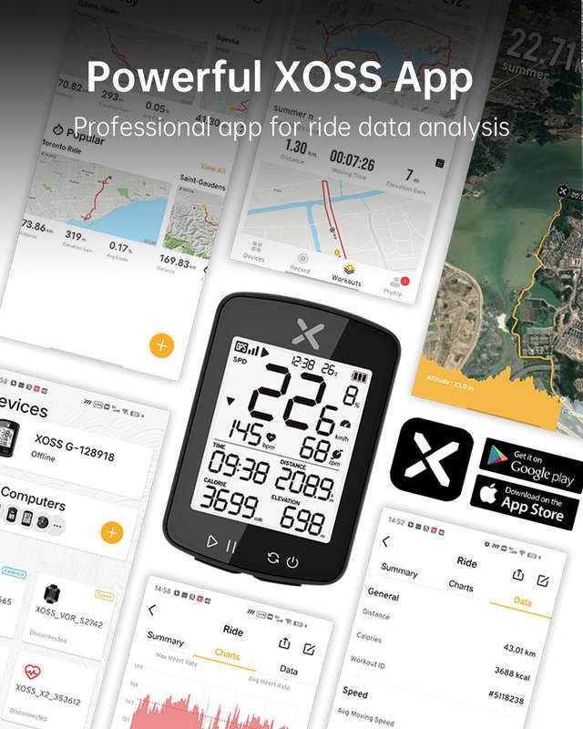 XOSS Cycling Computer G2+