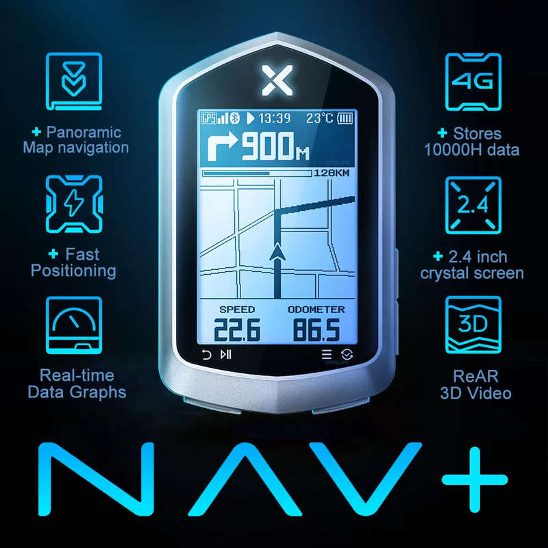 XOSS NAV+ Cycling Computer
