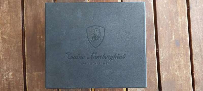 Tonino Lamborghini Men`s SPYDER 3124 BLACK EDITION + Tonino Lamborghini Carry bag