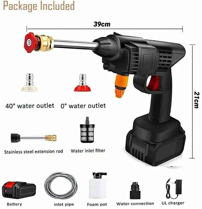 48 Volt Cordless Rechargeable Pressure Washer