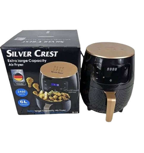 Silver Crest Extra Large Capacity Air Fryer 2400 Watts 6L
