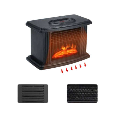 FIREPLACE HEATER WITH REMOTE