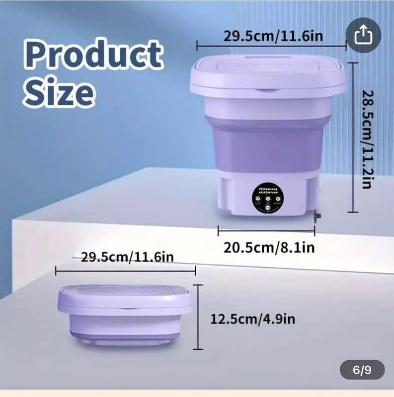 Portable Folding Washing Machine