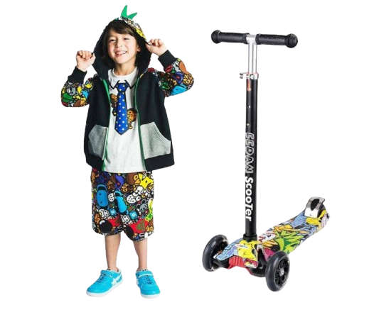 kids' kick scooter