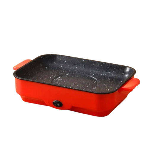 Powerful electric frying pan
