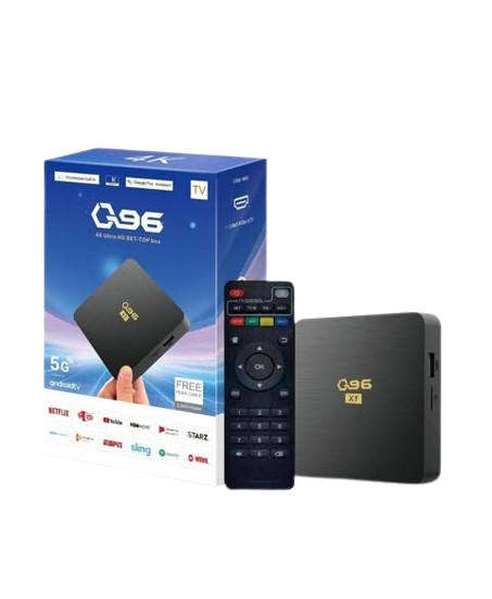4K Ultra HD TV Box G96 X1 5G Android TV