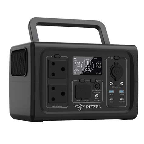 Rizzen 500W LiFePO4 UPS Portable Power Station
