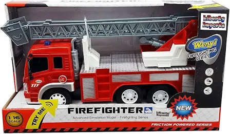 Firefighter Friction-Powered Toy