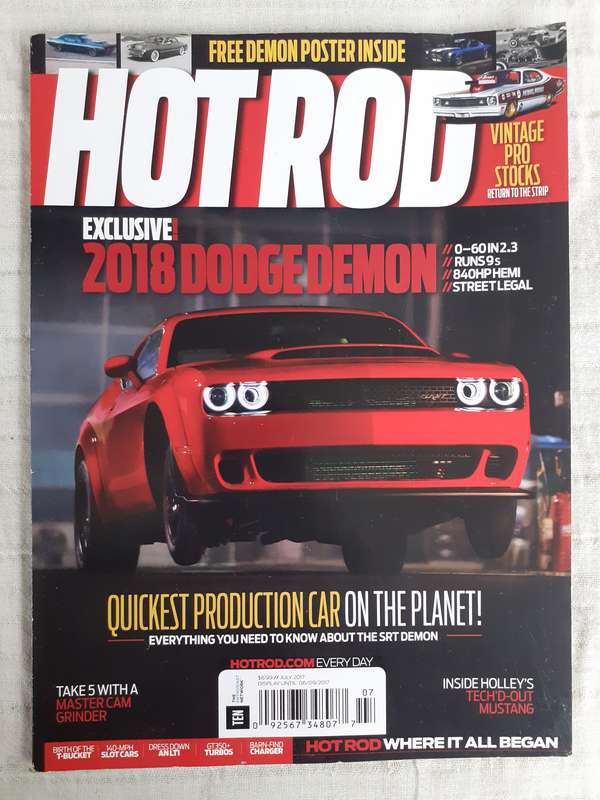 Hot rod magazine