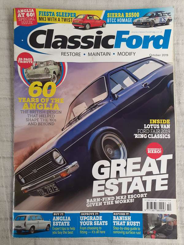 Classic ford magazine October 2019
