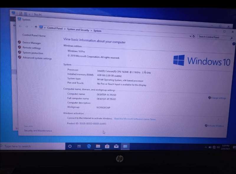 Hp laptop