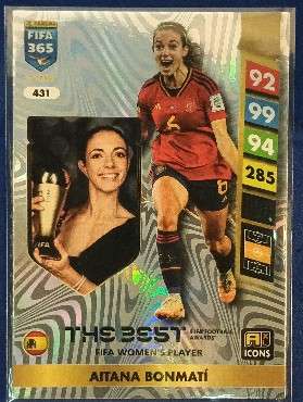 PANINI- FIFA 365 2025- THE BEST- FOIL- AITANA BONMATI #431