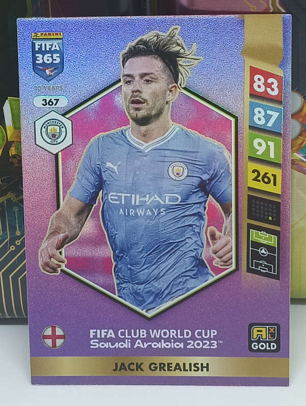 PANINI- FIFA365 2025- FIFA CLUB- JACK GREALISH #367