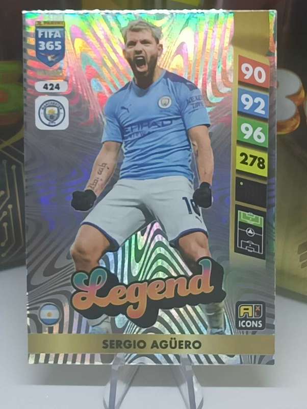 PANINI- FIFA365 2025- LEGEND- SERGIO AGUERO #424