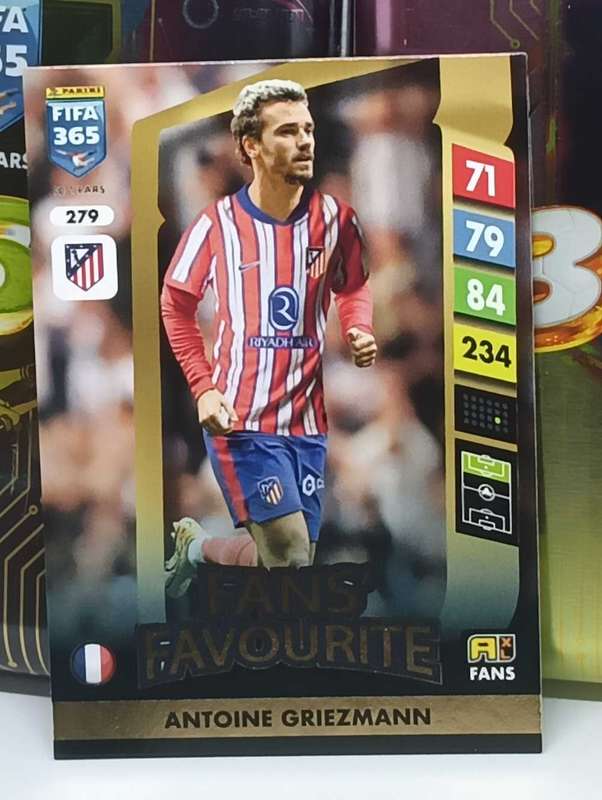 PANINI- FIFA365 2025- FANS FAVOURITE- ANTOINE GRIEZMANN #279