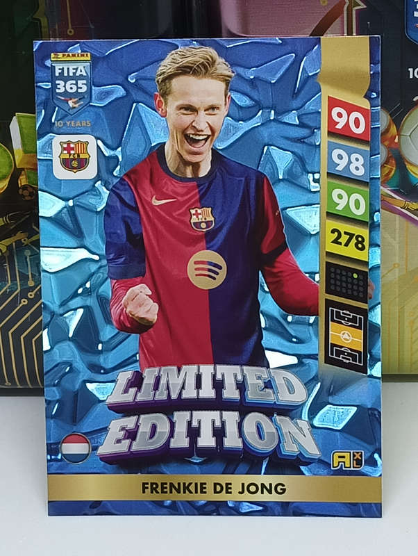 PANINI- FIFA365 2025- LIMITED EDITION- FRENKIE DE JONG