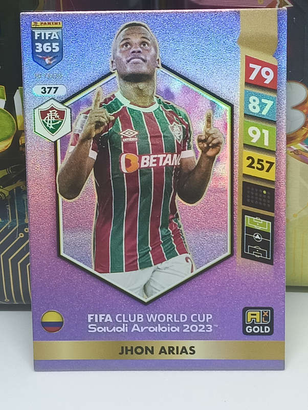 PANINI- FIFA365 2025- FIFA CLUB- JHON ARIAS #377