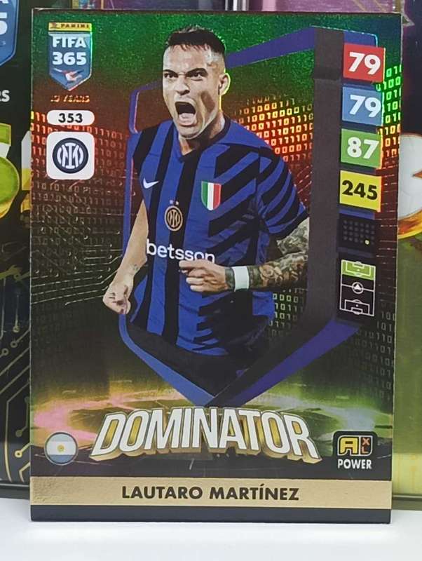PANINI- FIFA365 2025- DOMINATOR- LAUTARO MARTINEZ #353